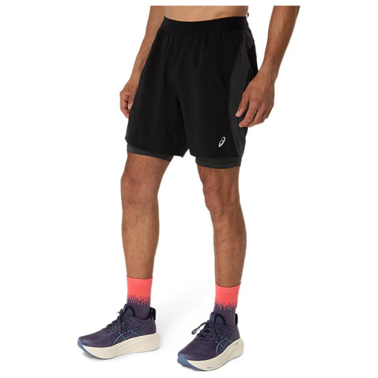 Asics Ανδρικό σορτς Road 2 in 1 7'' Shorts